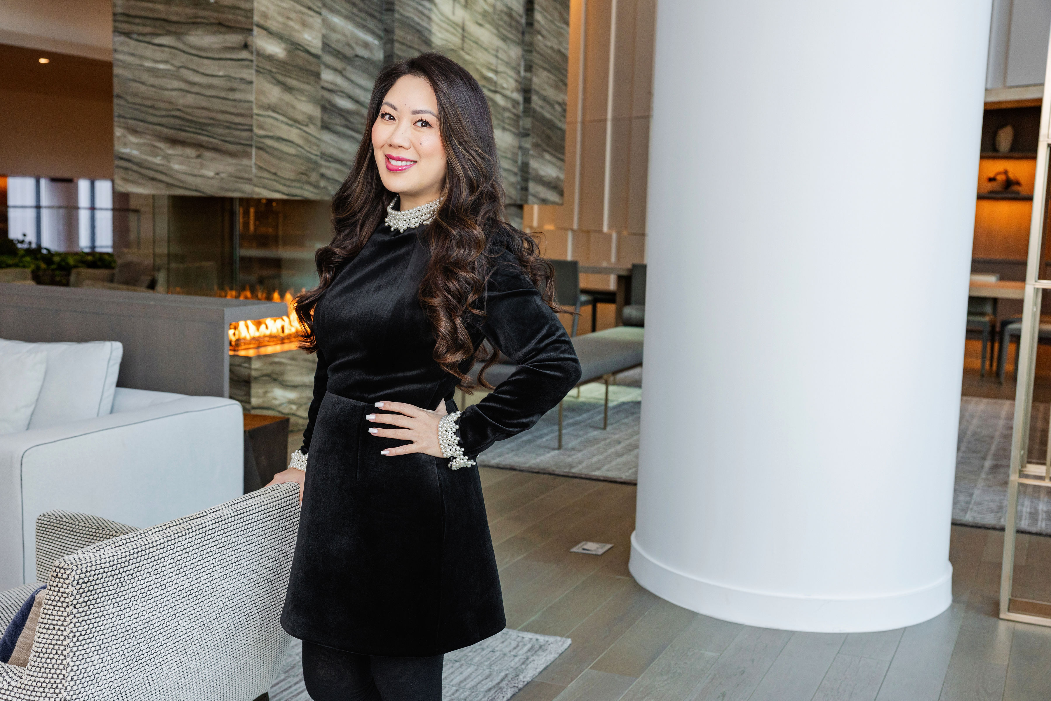 Studio portrait of Dr. Lanna Cheuck, DO, FACS, founder and Medical Director of Nexus Wellness House